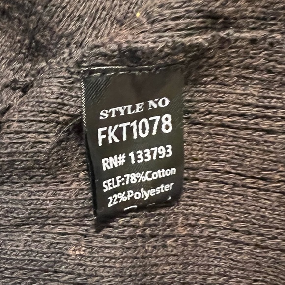 POL Sweat shirt Peace Sign Free Terry Boho / Peace Top Patchwork L Boutique - Picture 10 of 15